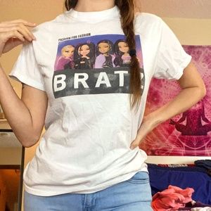 Women’s (Small) Bratz Dollz T Shirt, Graphic T, y2k Teen Shirt Thrifted